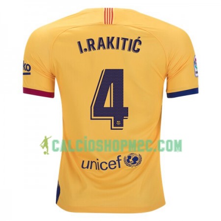 Barcellona Ivan Rakitic 4 Maglia Trasferta 2019/2020 Manica Corta 